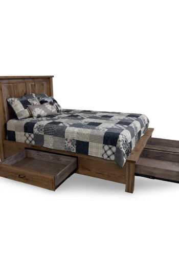 Cleveland Collection Bed Frame with Storage Drawers