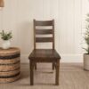 Farmhouse Collection Ladder Back Chair