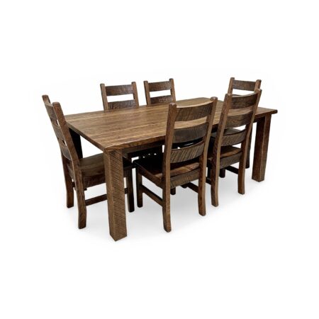 Farmhouse Collection Dining Table – 42" x 72" with Optional Seating Styles