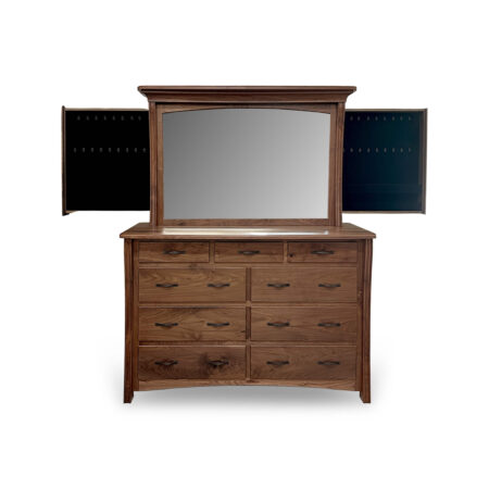 Williamson Collection Dresser with Jewelry Mirror