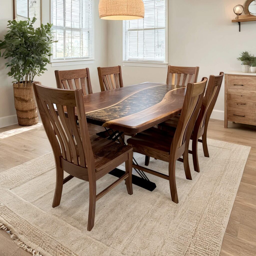 mirage collection dining table