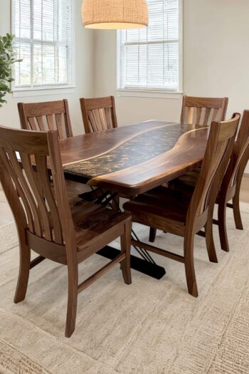 mirage collection dining table