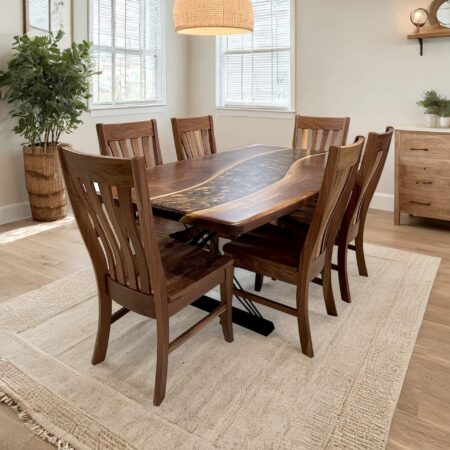 mirage collection dining table